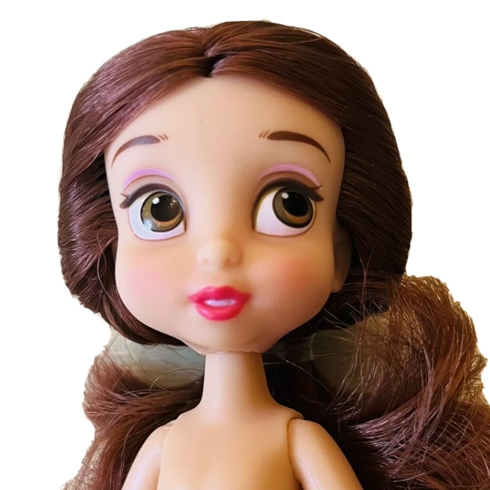 Belle 5" Mini Princess Doll Disney Animators Collection Nude To Dress Jointed